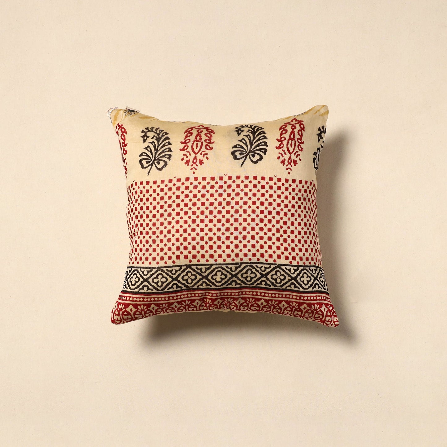Kalamkari cushion cover 50 - handcrafted