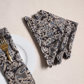 Kalamkari hand table napkins (set of 4) 16 - handcrafted