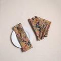 Kalamkari hand table napkins (set of 4) 28 - handcrafted