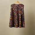 Kalamkari cotton wrap around skirt 05 - handcrafted