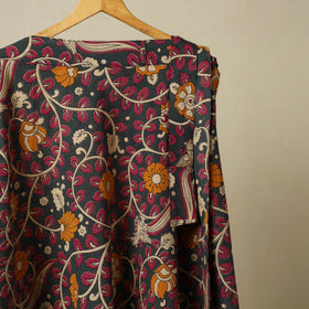 Kalamkari cotton wrap around skirt 05 - handcrafted