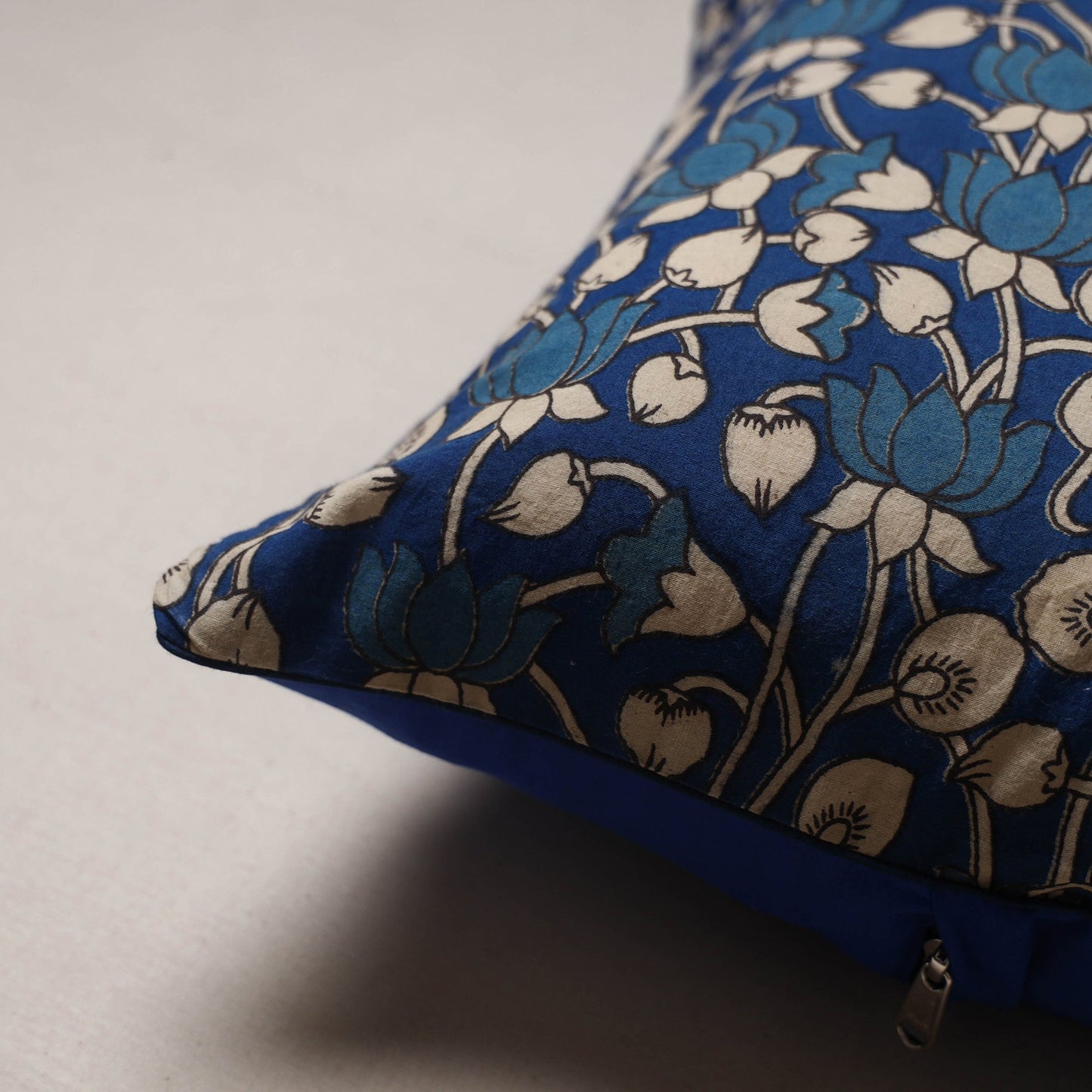Kalamkari print cushion cover 39 - handcrafted