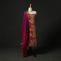 Kalamkari printed cotton 2pc unstitched dress material