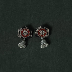 Kalamkari printed cotton 2pc unstitched dress material