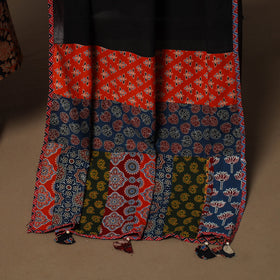 Kalamkari printed cotton 2pc unstitched dress material