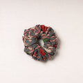  Kalamkari Printed Cotton Elastic Rubber Band/Scrunchie 