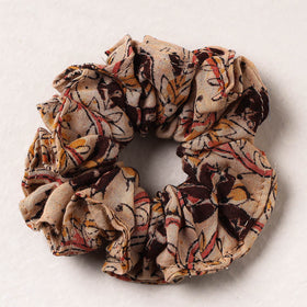   Kalamkari Block Printed Cotton Elastic Rubber Band/Scrunchie 