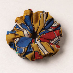  Kalamkari Printed Cotton Elastic Rubber Band/Scrunchie 