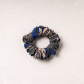  Kalamkari Printed Cotton Elastic Rubber Band/Scrunchie 