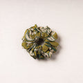 Kalamkari Printed Cotton Elastic Rubber Band/Scrunchie 