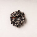  Kalamkari Printed Cotton Elastic Rubber Band/Scrunchie 