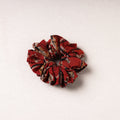  Kalamkari Block Printed Cotton Elastic Rubber Band/Scrunchie 