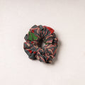  Kalamkari Printed Cotton Elastic Rubber Band/Scrunchie 
