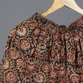 Kalamkari printed cotton unisex boxer/shorts - handcrafted