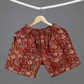  Kalamkari Block Printed Cotton Unisex Boxer/Shorts 