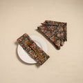 Kalamkari table napkin (set of 4) 13 - handcrafted