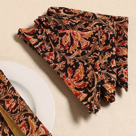 Kalamkari table napkin (set of 4) 24 - handcrafted