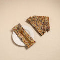 Kalamkari table napkin (set of 4) 27 - handcrafted