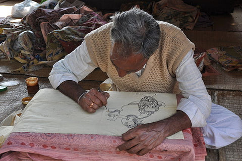 Kalamkari dupattas: perfect accessories for elevating
