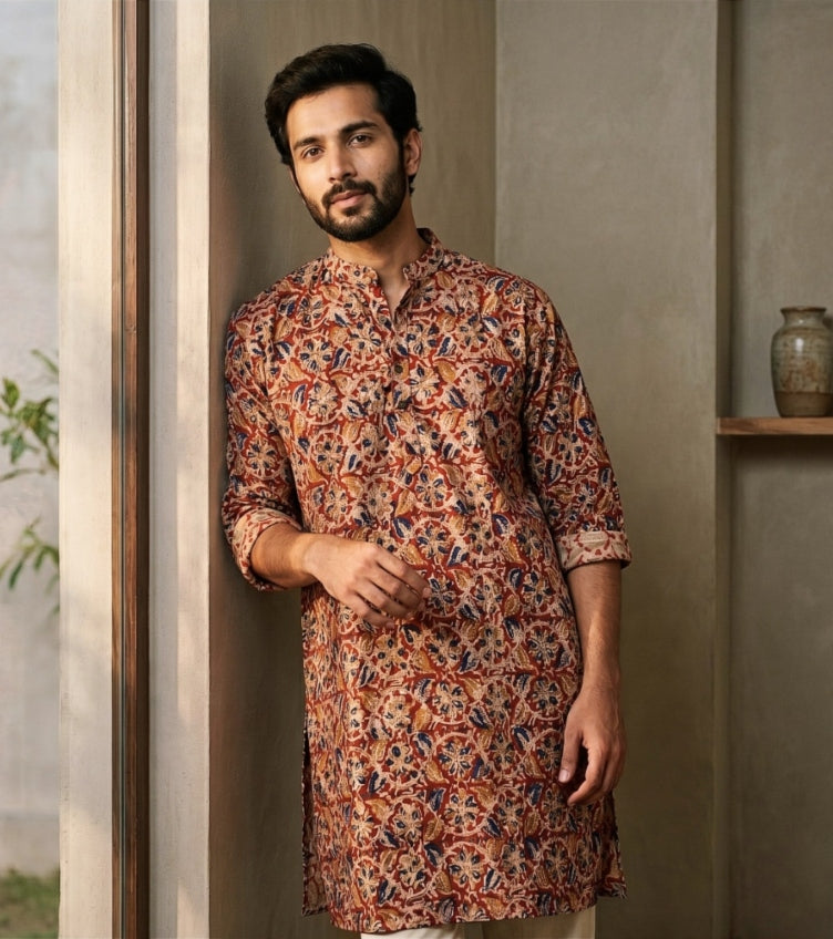 Kalamkari Men's Kurtas