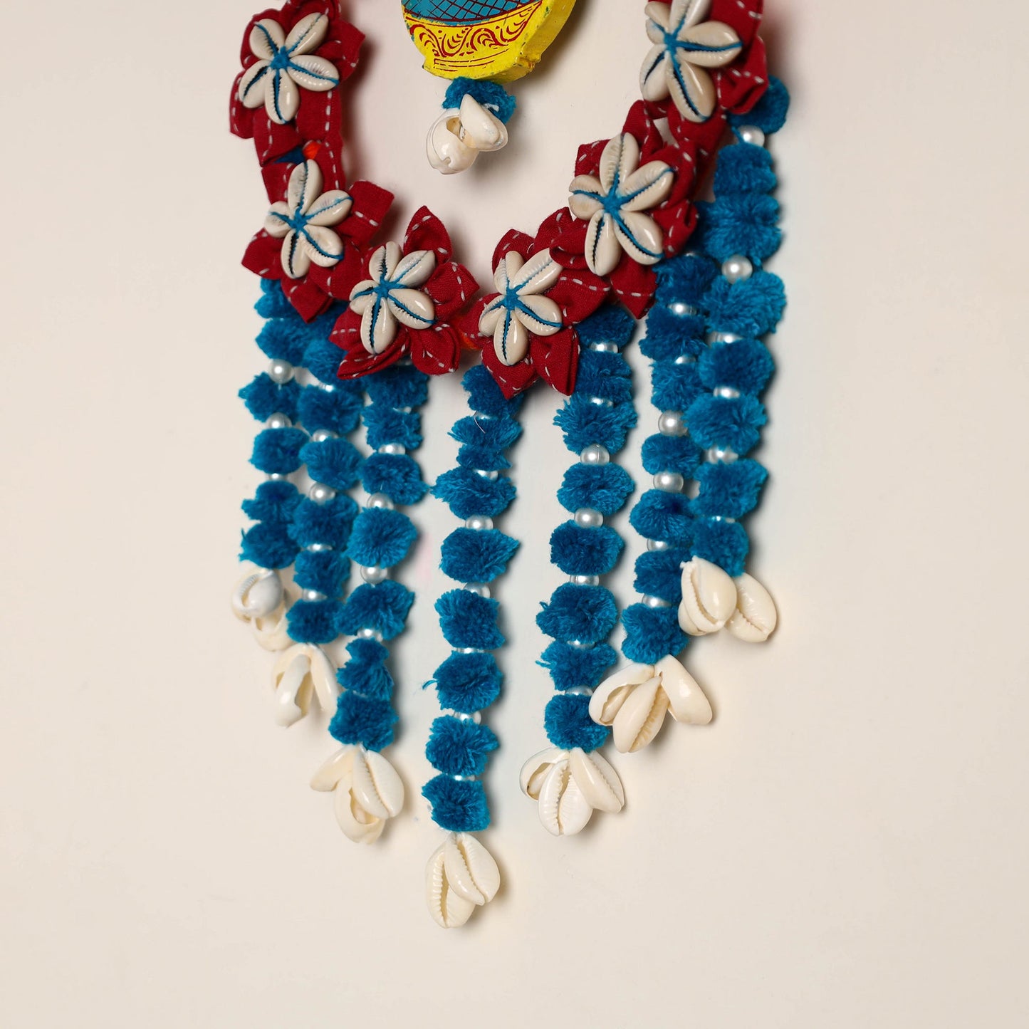  Ganesha- Handmade Wool Wall Hanging 