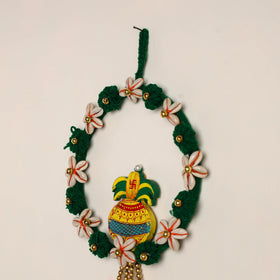  Ganesha- Handmade Wool Wall Hanging 