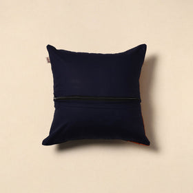 Kanchipuram weave cushion cover 70 - handcrafted