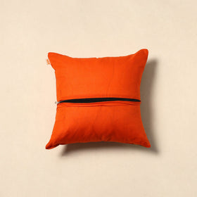 Kanchipuram weave cushion cover 73 - handcrafted