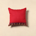 Kanchipuram weave cushion cover 74 - handcrafted