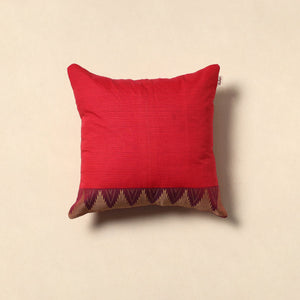 Kanchipuram weave cushion cover 74 - handcrafted