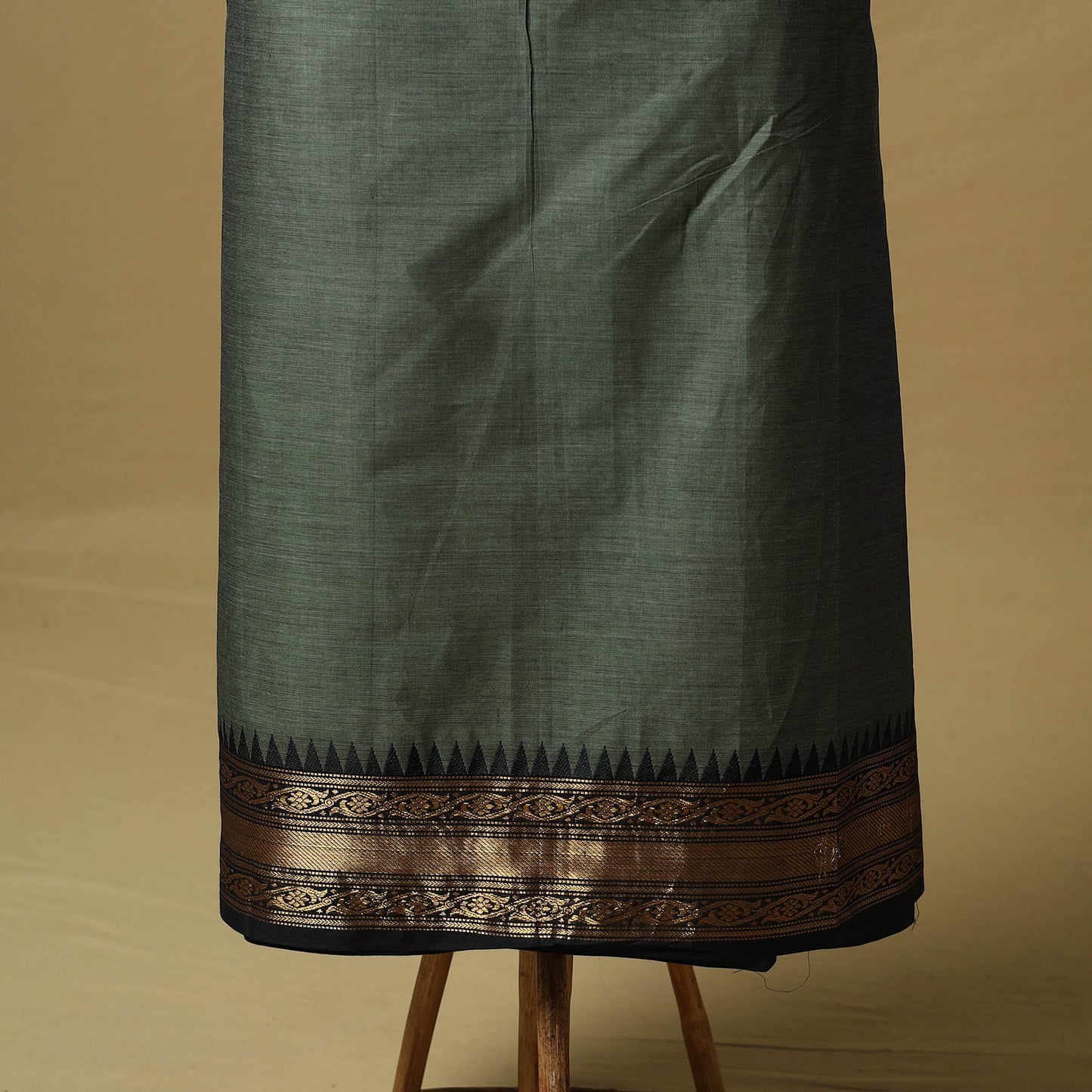 Kandangi chettinad cotton 2pc unstitched dress material 01