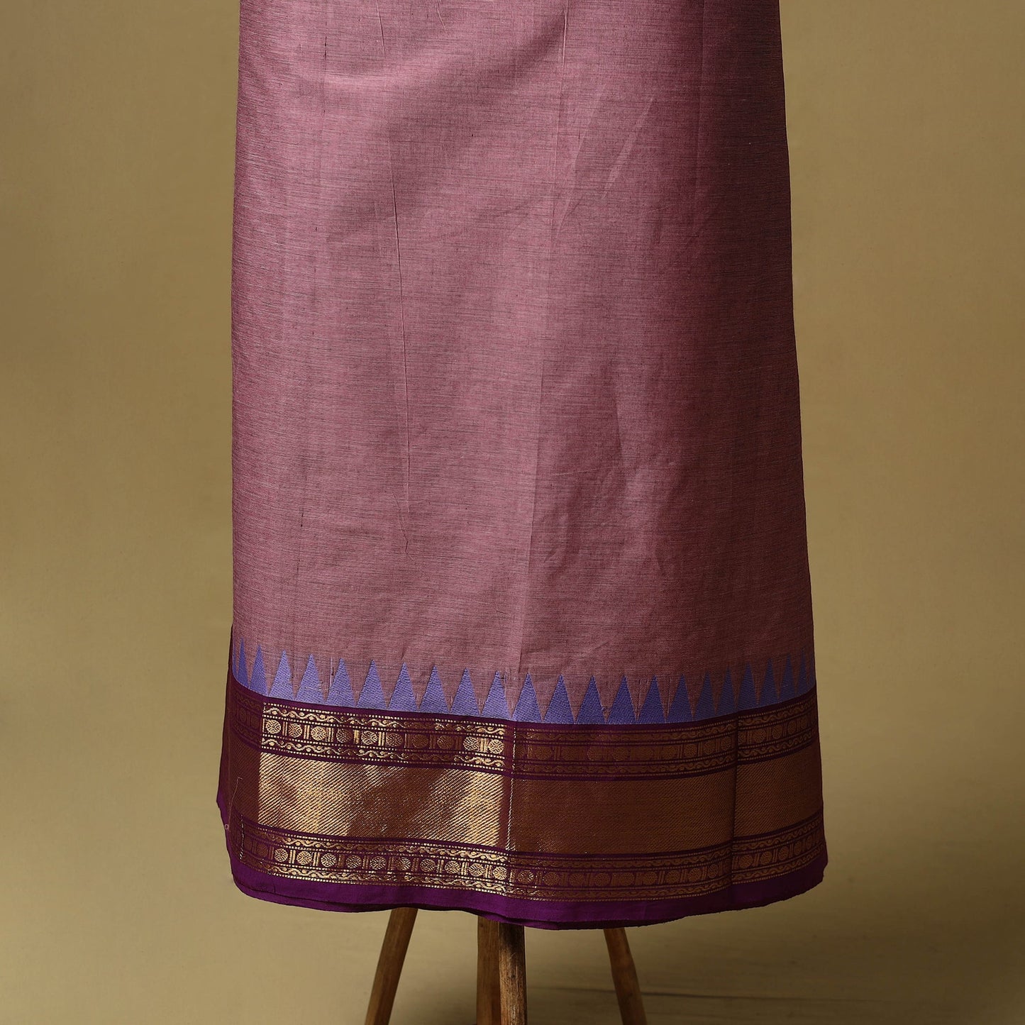Kandangi chettinad cotton 2pc unstitched dress material 02