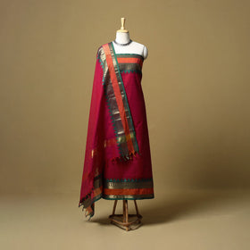 Kandangi chettinad cotton 2pc unstitched dress material 03