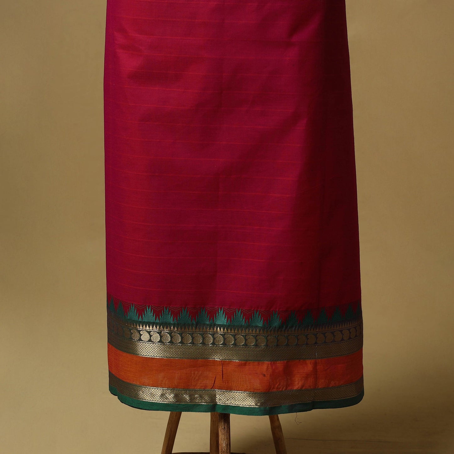 Kandangi chettinad cotton 2pc unstitched dress material 03