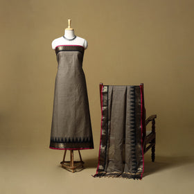 Kandangi chettinad cotton 2pc unstitched dress material 04