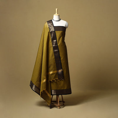 Kandangi chettinad cotton 2pc unstitched dress material 05