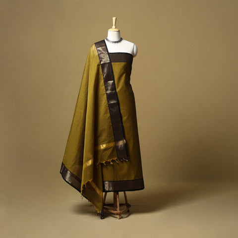 Kandangi chettinad cotton 2pc unstitched dress material 05