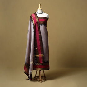 Kandangi chettinad cotton 2pc unstitched dress material 08