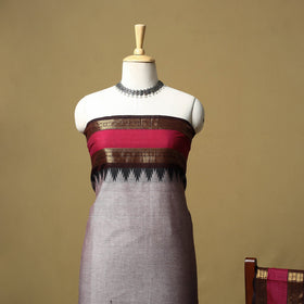 Kandangi chettinad cotton 2pc unstitched dress material 08