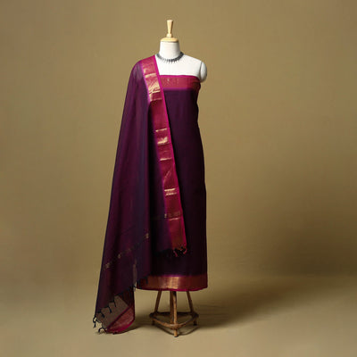 Kandangi chettinad cotton 2pc unstitched dress material 15