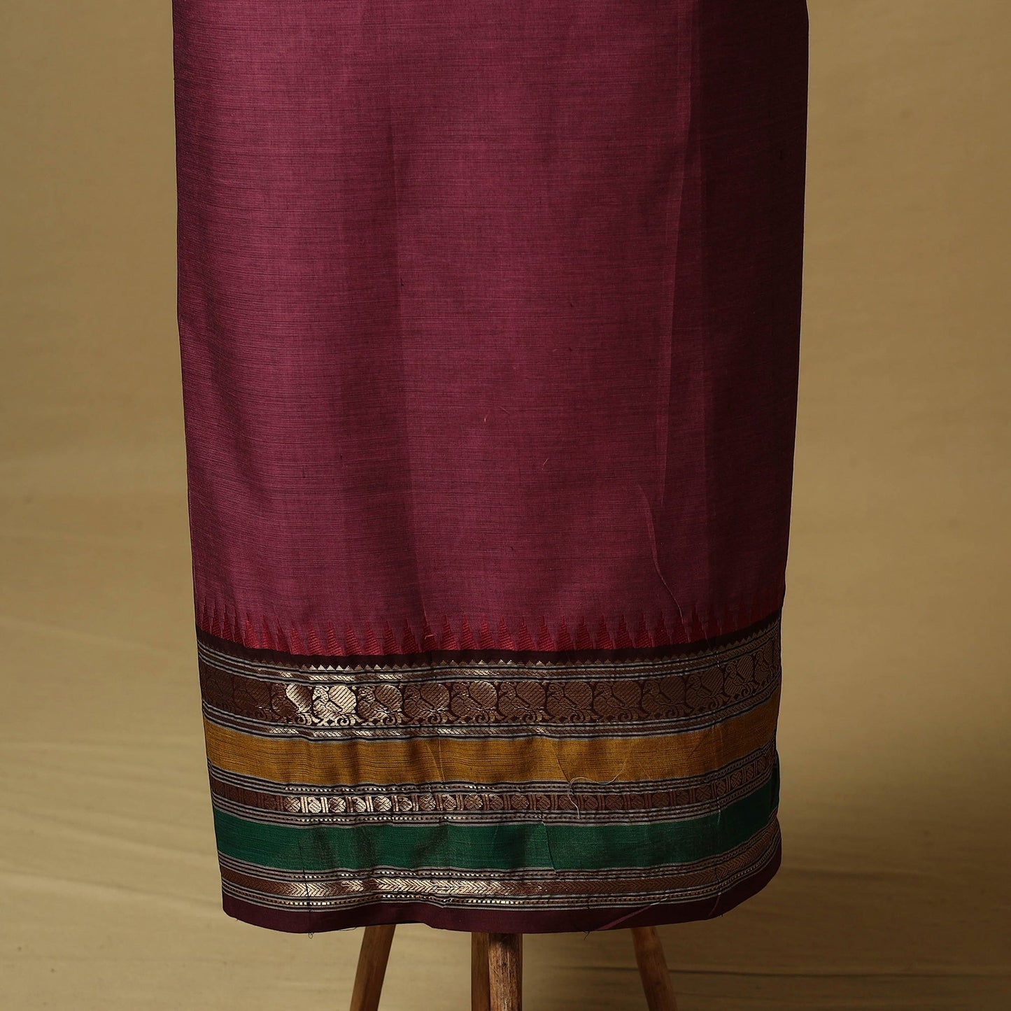 Kandangi chettinad cotton 2pc unstitched dress material 16