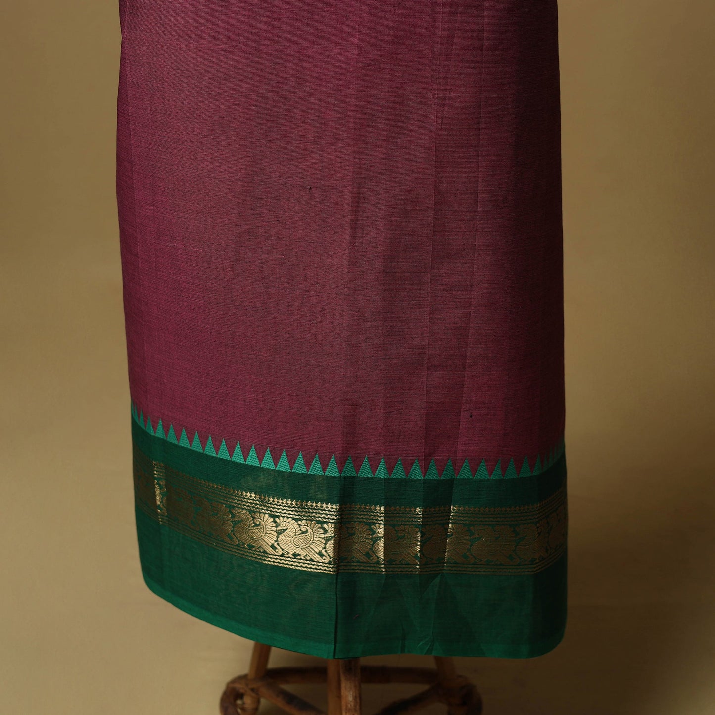 Kandangi chettinad cotton 2pc unstitched dress material 19