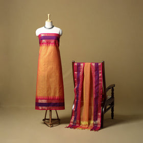 Kandangi chettinad cotton 2pc unstitched dress material 21