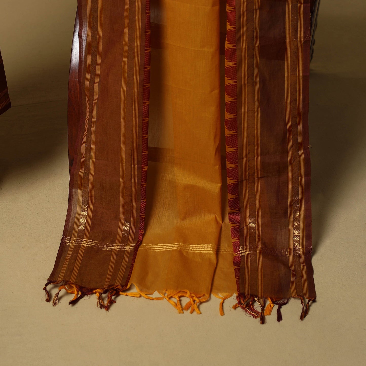 Kandangi chettinad cotton 2pc unstitched dress material 25