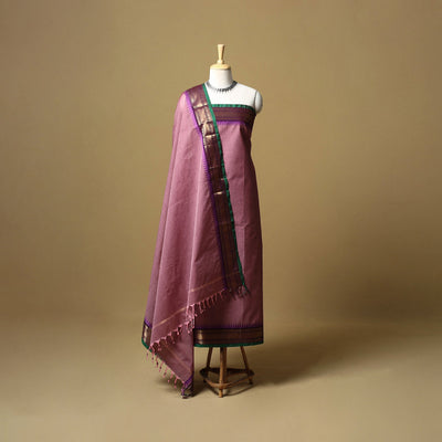 Kandangi chettinad cotton 2pc unstitched dress material 30