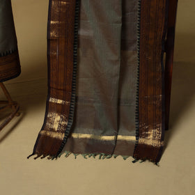 Kandangi chettinad cotton 2pc unstitched dress material 35