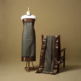 Kandangi chettinad cotton 2pc unstitched dress material 35