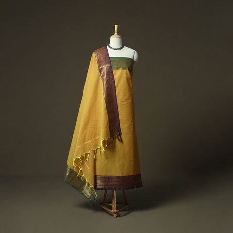 Kandangi chettinad cotton 2pc unstitched dress material 36