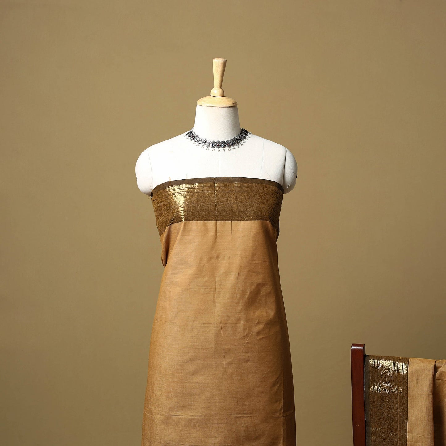 Kandangi chettinad cotton 2pc unstitched dress material 37