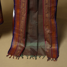 Kandangi chettinad cotton 2pc unstitched dress material 38